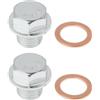 SG Store 2 pz M14x1.5 Tappo di Scarico Olio Motore Auto 2151227000 2151323001 Compatibile con Genesis Compatibile con Hyundai