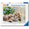 RAVENSBURGER 01904 PUZZLE DA 500 PZ. DOLCE GATTINO