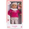 COROLLE 100920 BAMBOLA CALIN MARIA ROSA GRANATINA CM.30