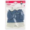 COROLLE 213180 MA COROLLE COMPELTO BLUSA E PANTLAONCINI A RICHE CM.36