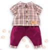 COROLLE 142110 CAMICIA A QUADRETTI E PANTALONI PICCOLO ESPLORATORE CM.36