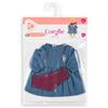 COROLLE 111220 ABITO IN DENIM E FOULARD PICCOLO ESPLORATORE CM.30