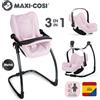 SMOBY 7600240242 MAXI COSI SEGGIOLONE PER BAMBOLA 3 IN 1