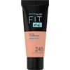 Maybelline New York Fondotinta Fit Me Matte&Poreless, Finish Opacizzante e Fissante, Tonalità: 245 Classic Beige