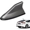 WeFoonLo Copertura per antenna auto, sostituzione del segnale radio aereo del tetto con nastro adesivo per auto, SUV, camion, base decorativa per antenna e migliora il segnale (Gray)