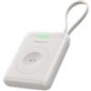Baseus Powerbank per Apple Watch 10 con cavo di ricarica USB-C, Caricatore portatile magnetico wireless compatibile con Apple iWatch 10/9/8/7/6/SE/5/4/3/2/1/Nike/Ultra/Ultra 2, Bianco