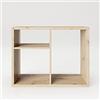 Phoenix Safe FORTUNA - Scaffale divisorio in rovere Artisan