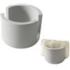 DONGKER Porta Spugna in Diatomite, Supporto per Spugne Asciugatura Rapida, Organizer per Assorbe Acqua Asciugare Pietra per Lavello da Cucina, Bagno