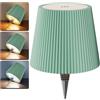 Nulmvic Lampada per Bottiglia LED Ricaricabile - 5200mAh Lampada da Tavolo Senza Fili Dimmerabile 3 Colori - IP54 Impermeabile Comando a Tocco per Interno Esterno Famiglia Ristorante Bar (Verde)