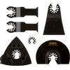 Dewalt DT20731-QZ Kit accessori taglio e levigatura per utensili multifunzione