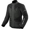 Rev'it Giubbotto Moto Rev'it Jacket Outback 5 H2O Antracite Nero