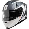 Ixs Casco Moto Integrale iXS RAPID 2.0 Graphic Opaco Bianco-Grig