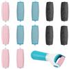 Seefey 12 pezzi di ricarica Rapeuse per Scholl, 3 tipi di rugosità, rulli di ricambio compatibili con Scholl Velvet Smooth, per pedicure piede elettrico, piedi rape piedi