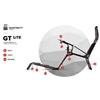 NEXT LEVEL RACING POSTAZIONE PER SIMULATORE DI GUIDA GT LITE SEDIA POGGIA VOLANT