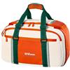 Wilson Borsa per racchette Wilson Roland Garros 2026 Session de Soirée Small Duffel Cream/Clay