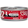 Disugual mini me 22 gatto sterilized pate manzo 85 gr