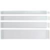 SEI ROTA Portaetichette adesivo Ies L40 - 40 x 300 mm - grigio - Sei Rota - conf. 10 pezzi (unità vendita 1 pz.)