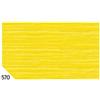REX SADOCH Carta crespa - 50 x 250 cm - 48 gr - giallo 570 - Rex Sadoch - conf. 10 rotoli (unità vendita 1 pz.)