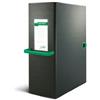 SEI ROTA Scatola archivio Big Next - dorso 12 cm - 25 x 35 cm - nero-verde - Sei Rota (unità vendita 1 pz.)