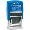 COLOP Timbro Mini Info S120-W Polinomio - 12 diciture 4 mm - autoinchiostrante - Colop (unità vendita 1 pz.)