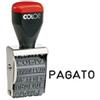 COLOP Timbro 04000-W Polinomio - 12 diciture 4 mm - Colop (unità vendita 1 pz.)
