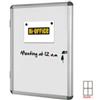 BI-OFFICE Bacheca per interni - fondo bianco magnetico - 4 fogli A4 - verticale - Bi-Office (unità vendita 1 pz.)