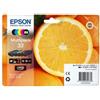 Epson - Confezione Cartuccia ink - 33 - C-M-Y-K-K PH - C13T33374011 - C-M-Y-K PH 4,5ml cad - K 6,4ml (unità vendita 1 pz.)