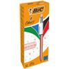 BIC Penna a sfera scatto multifunzione 4 Colours Rose - 1,0 mm - Bic - conf. 12 pezzi (unità vendita 1 pz.)