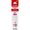 Canon - Serbatoio di inchiostro GI-51 - Magenta - 4547C001 - 7.700 ml (unità vendita 1 pz.)