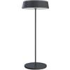 No Brand Lampada da tavolo 901 - c-aggancio magnetico - 10 x 30 cm - alluminio - nero - Palmina (unità vendita 1 pz.)