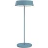 No Brand Lampada da tavolo 901 - c-aggancio magnetico - 10 x 30 cm - alluminio - blu - Palmina (unità vendita 1 pz.)