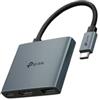 TP-LINK Hub USB Type-C con 3 porte - Tp-Link (unità vendita 1 pz.)