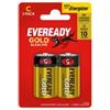 Energizer Pila mezzatorcia - C - LR14 - Eveready Gold- alcalina - Energizer - blister 2 pezzi (unità vendita 1 pz.)