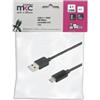 MKC Cavo USB - 2.0 A-C - 100W - 480Mbps - 1 mt - MKC Melchioni (unità vendita 1 pz.)