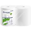 Lucart Bobina asciugatutto Eco 800 Joint - 2 veli - 18,5 gr - diametro 26,5 cm - 23,5 cm x 312 m - microgoffrata - bianco - Lucart (unità vendita 2 pz.)