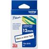 Brother - Nastro - Nero-Bianco - TZE231S2 - 12mm x 4mt (unità vendita 1 pz.)