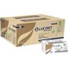 Lucart Asciugamani piegati a Z EcoNatural - 2 veli - 20,5 gr - 23,5 x 21,5 cm - goffratura corda - avana - Lucart - conf. 220 pezzi (unità vendita 18 pz.)