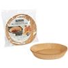 PERFETTO Vaschette cartaforno per friggitrice ad aria - in busta - diametro 20 cm - altezza 4,5 cm - avana - Perfetto Kitchen - conf. 25 pezz i (unità vendita 1 pz.)