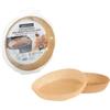 PERFETTO Vaschette cartaforno per friggitrice ad aria - in astuccio - diametro 20 cm - altezza 4,5 cm - avana - Perfetto Kitchen - conf. 50 p ezzi (unità vendita 1 pz.)