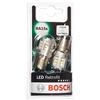 Bosch P21W - Lampadine LED Retrofit per Fari - 12 V 1 W, 6000 K, Luce Bianca Fredda, Montaggio Semplice, Durata fino a 10000 Ore - Confezione da 2 Lampadine