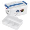 SUNWARE perfectly organised Sunware Q-line Cassetta da Cucito 6L - 30x20x14,5cm - Scatola per Cucito con Inserto - Contenitore Accessori da Cucito