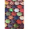 MANI TEXTILE TPS_KITCH_MISIR_50 Tappeto, Poliestere, Multicolore, 50 x 80