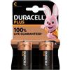 duracell BLISTER 2 PILE DURACELL PLUS (MN1400) C - MEZZA TORCIA