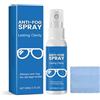 Rakiuty Spray Antiappannante Per Occhiali, Anti Fog Spray,Pulitore Occhiali Spray,Sprays Per La Pulizia Degli Occhiali,30ml