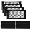 PTJJXA 4 Pezzi Rete Portaoggetti Tasca Organizer 40 x 25 cm, Rete per Bagagliaio Auto Cane Universale, Elastica Tasca Protettivo Mesh Net, Storage Net Autoadesiva per SUV, Truck di Auto, Caravan, Camper