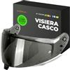 Everalo Visiera Compatibile con Shark Skwall i3 - DSkwall 3 - Ridill 2 - Skwal Cup - VZ400 (Light Fume')