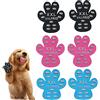 VALFRID Cani Protezioni Zampe Pads Controllo trazione per Antiscivolo,Rinforzo in Gomma Autoadesivo Resistente Cane Calze Scarpe per Cani Sostituzione Colorati 48 Pezzi XXL