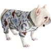 BT Bear - Abbigliamento per cani grassi, pigiama caldo e morbido per cani di taglia piccola e media, tuta intera in pile per cani di taglia piccola e media, per carlini, bulldog, gatti e cuccioli
