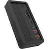 ICY BOX DockingStation 10 in 1 USB-C con slot M.2 NVMe, HDMI 4K@60Hz, 100W Power Delivery, Gigabit LAN, lettore di schede, audio, alluminio, IB-DK4072M-CU31