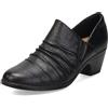 Clarks Donna Emily 2 Cove Pump, Pelle Nera, 7.5 Wide